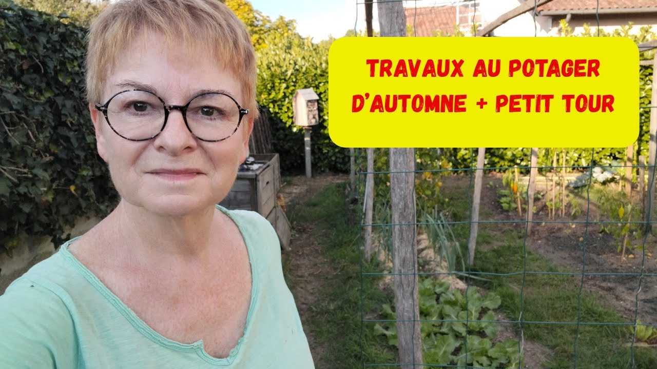 ON PEAUFINE LE POTAGER D'AUTOMNE.