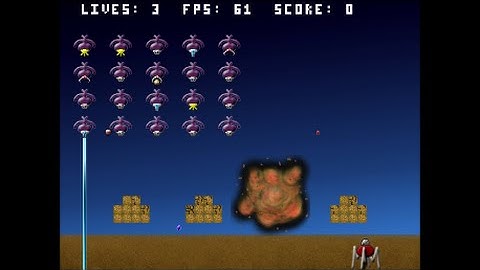 Spoose Invooders (Class Project C++ SDL)