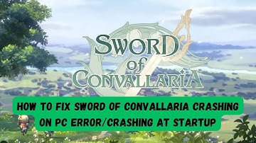 How To Fix Sword of Convallaria Crashing On PC/Crashing At Startup Error #swordofconvallaria