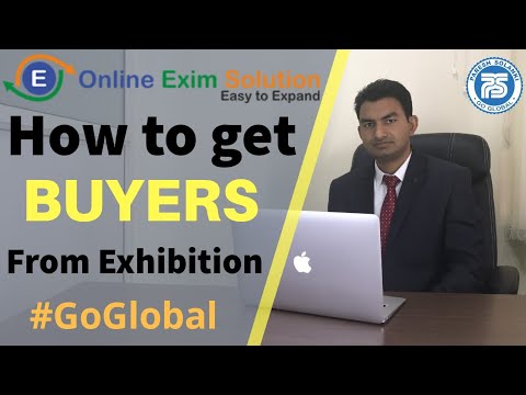 How to get buyers from Exibition by Paresh Solanki