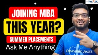 Joining MBA this year? Summer Placements | Hows MBA Life | Dark Reality