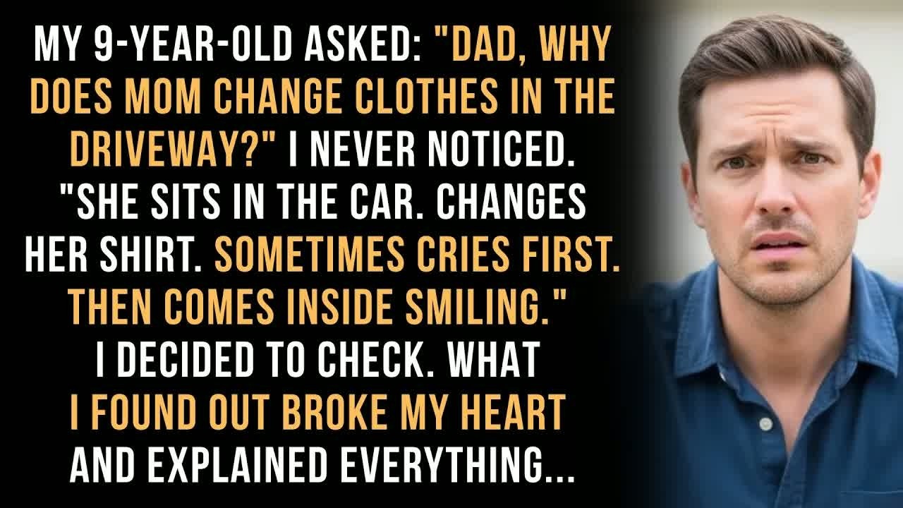 My 9-Year-Old Asked Why Mom Cries in the Driveway Every Day. When I Found Out, I Fell Apart.