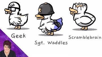 Geek, Sgt Waddles and Scramblebrain - Clusterduck | Rosie Rayne