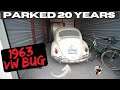 Rescuing a 1963 beetle that’s been Parked for 20 Years!