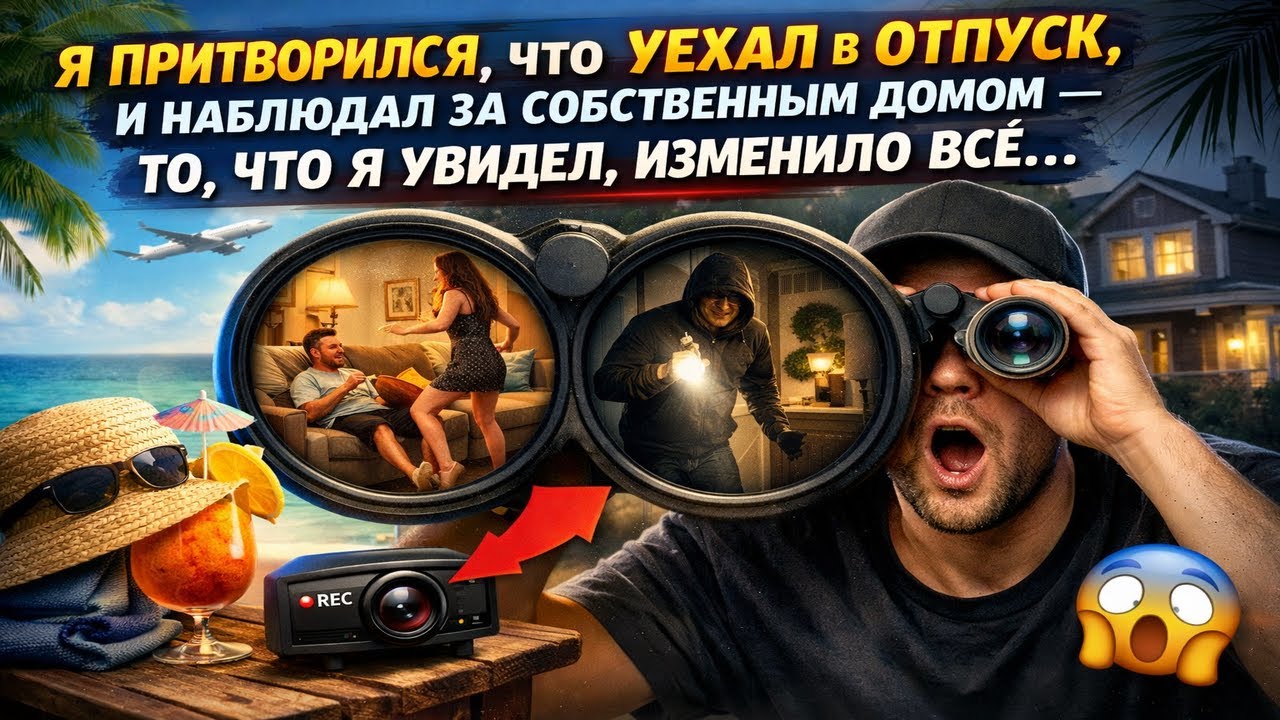 Я ПРИТВОРИЛСЯ, ЧТО УЕХАЛ В ОТПУСК, И НАБЛЮДАЛ ЗА СОБСТВЕННЫМ ДОМОМ — ТО, ЧТО Я УВИДЕЛ, ИЗМЕНИЛ