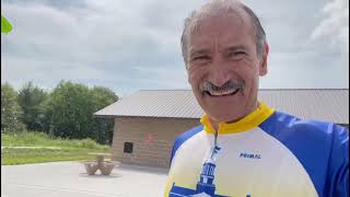 Ride to Brosh Chapel In Cedar Rapids in memory of Gary L. Obadal. August 6, 2022.