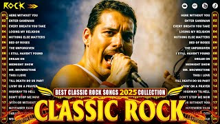 Classic Rock Playlist 70s 80s 90s ⚡ The Police, Nirvana, Guns N' Roses, Queen, AC/DC, Metallica, U2