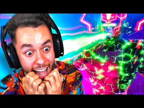 REACCIONANDO AL EVENTO FINAL DE GALACTUS EN FORTNITE - TheGrefg