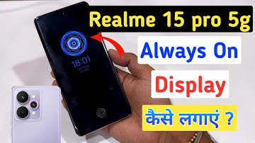Realme 15 Pro 5G Always On Display Settings | How to Set Always On Display in Realme 15 Pro 5G