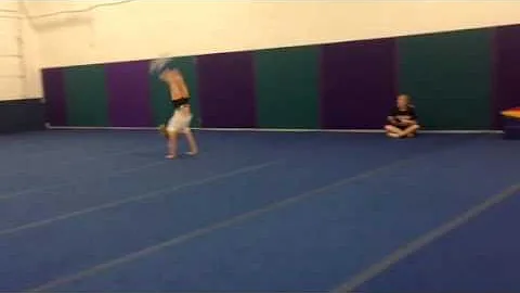 Victoria McCormick Tumbling at age12