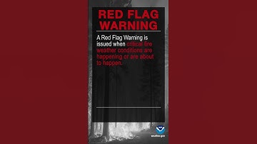 When Fire Weather Is Critical: Watch and Warning Explained