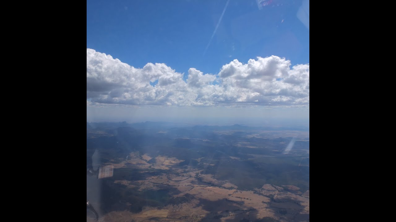 NARROMINE GLIDER 着陸まで VENTUS2CXT （ VH－IKB ） 2014117 オーストラリア NSW州 ナロ