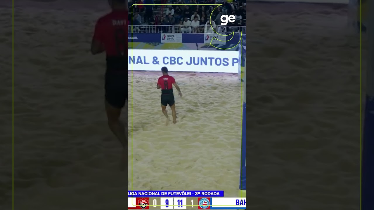 BELÍSSIMO SHARK ATTACK DE ICE MAN DO BAHIA | #shorts | ge.globo