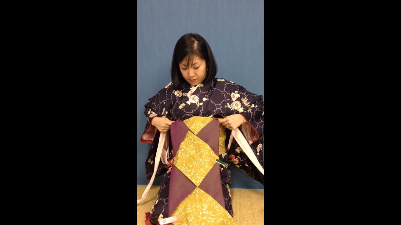 きもの京小町 Enjoy Kimono 半幅帯 風船結び Youtube