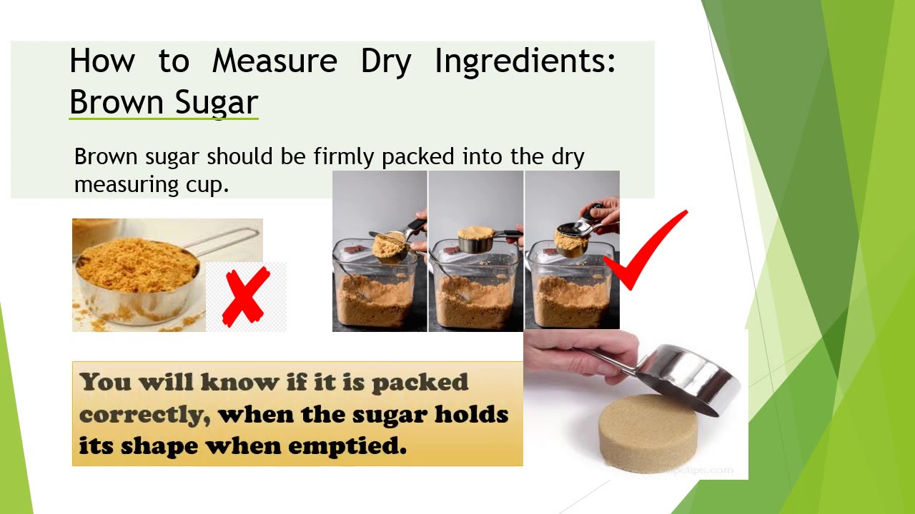 How To Measure Dry And Liquid Ingredients YouTube How To Measure Dry And Liquid Ingredients YouTube