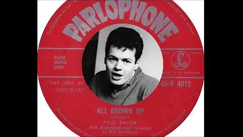 Paul Raven - All Grown Up (1961)