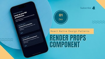 Render Props - React Native Design Patterns