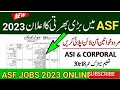 ASF Airport security forces jobs Aug 2023 // How to apply online #job #govjobs #asf #newjobs #pak