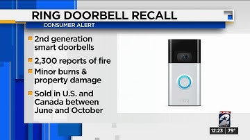 Ring recalls thousands of doorbells