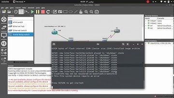 How To Configure Frame Relay(Point-To-Point) - GNS3