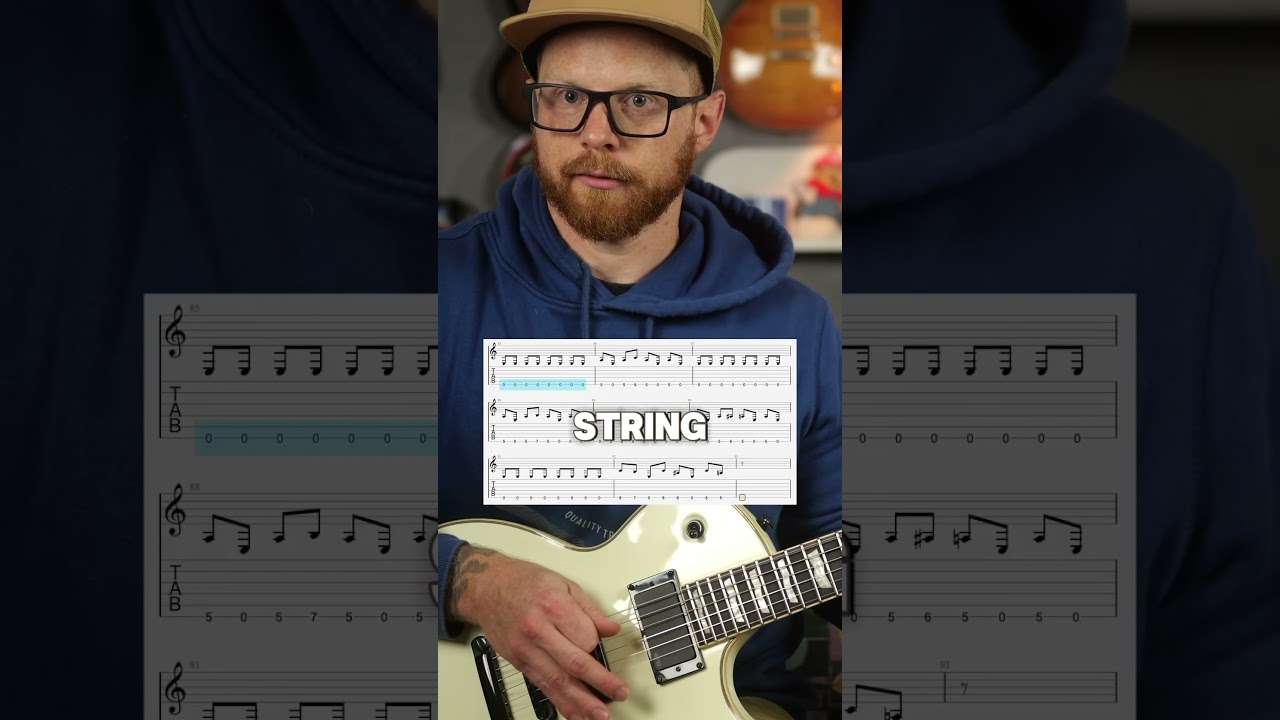 Very effective metalcore style alternate picking exercise! 🤘