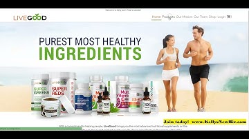 LIVEGOOD NEW PRELAUCH : CHECKING OUT THE WEBSITE (VIDEO 1)