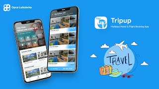 Flight Booking Android App + Flights iOS App Template| Hotel Booking App| IONIC 5| TripUp screenshot 3