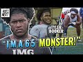 "I Want ALL The Smoke!" IMG Academy Star Tyler Booker Is READY For Alabama! 6'5" 325 LB BULLY!
