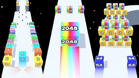 Jelly Run 2048 game play.all levels .android .ios .new update.