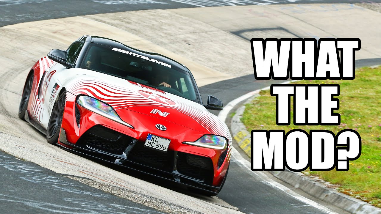 Toyota Supra Updates! Mods and a Lap.