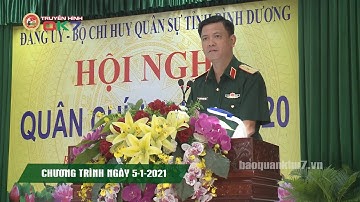 QUÂN KHU 7 | CHƯƠNG TRÌNH NGÀY 5-1-2021
