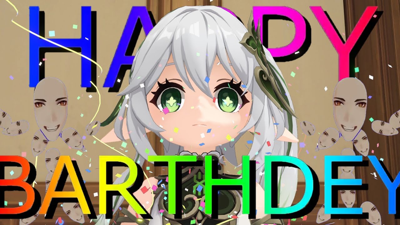 Genshin Impact] Happy Birthday, Naheeda! I've prepared a BCD to