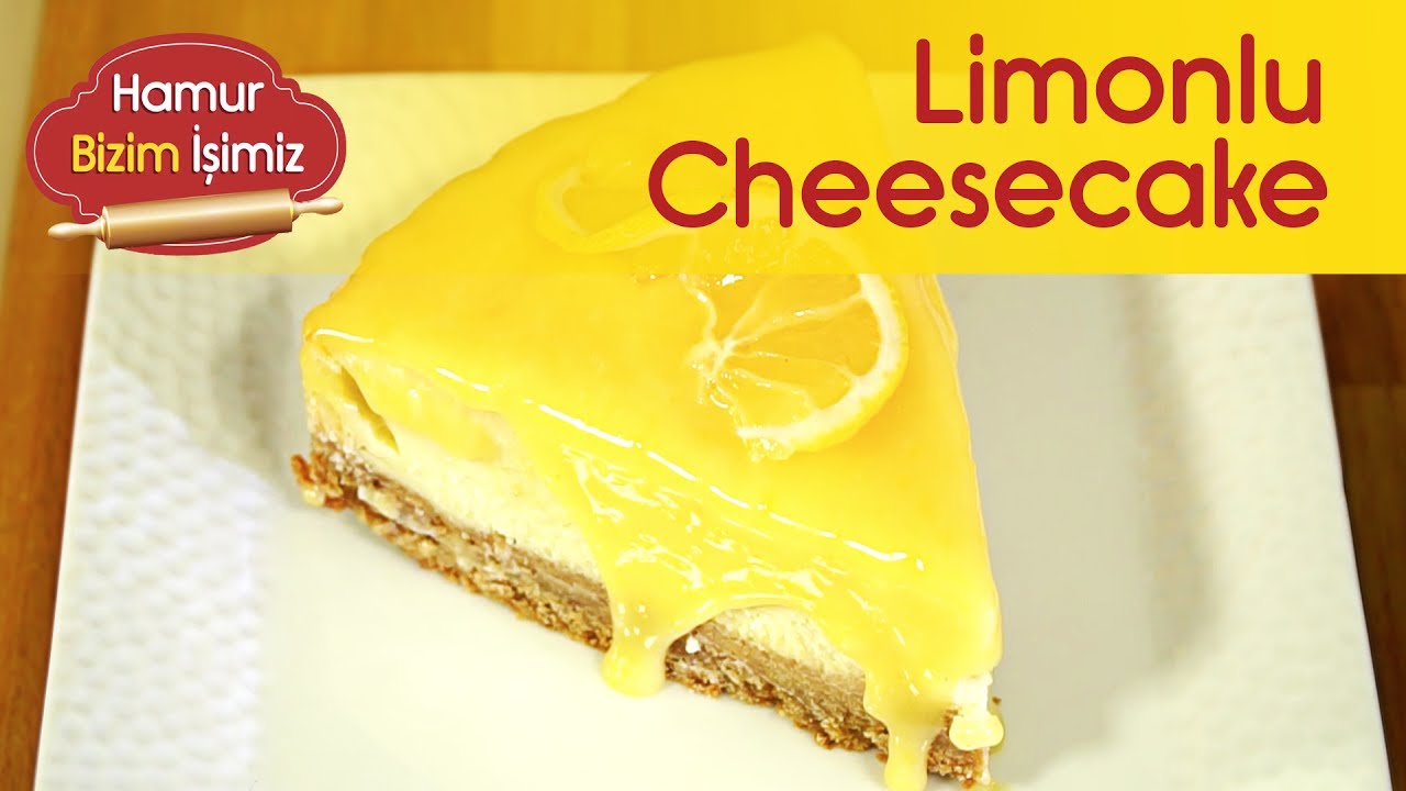 Limonlu Cheesecake Tarifi Kek Tarifleri YouTube