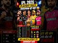 IPL 2026 Points Table Shock #ipl2026 #viral #shorts #viratkohli #msdhoni #rcb #csk #srh #cricket