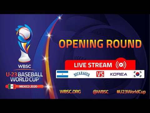 Nicaragua v Korea - U-23 Baseball World Cup Mexico 2020 - Opening Round