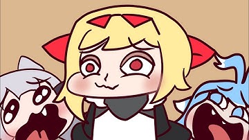 Kobo and Zeta being a chaotic duo in Kaela
