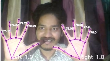 Hand Tracking with MediaPipe | Detect Left and Right Hand with Angles