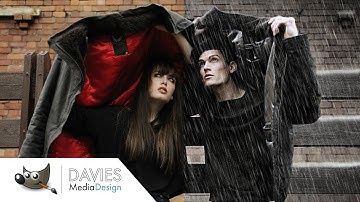 Rain Effect | GIMP Photo Manipulation Tutorial 2018