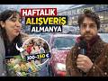 Berlin'de 3 Kişilik Aile Mutfak Masrafı! | Almanya'da Süpermarket Fiyatları 2026