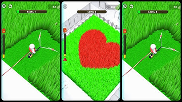 Lawn Mower Simulator Game Gameplay for Android Mobile