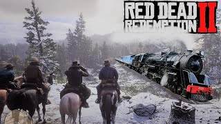 Red Dead Redemption 2 Gameplay Walkthrough Part - 3 (TRAIN ROBBERY)
