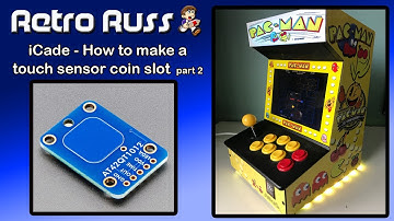 How to make a touch sensor coin slot on the icade part 2