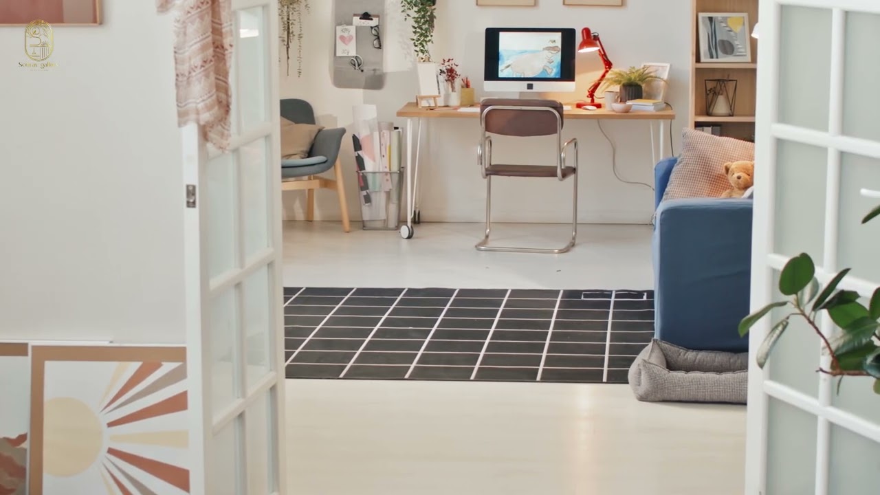 A modern home office blends comfort and minimalism | Sourav Gallery