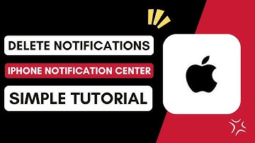 ✅ How To Delete Notifications From iPhone Notification Center