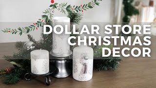Dollar Store Christmas Decor | Napkin Transfers Projects | DIY Gifts & Budget-Friendly Ideas