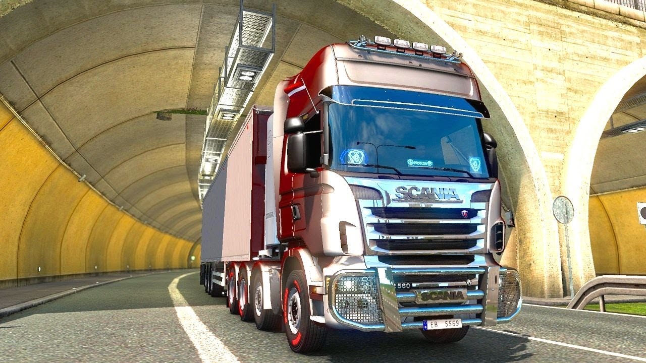 Feilot Spēlējam Euro Truck Simulator 2 - Nu kur var tā feilot?! - YouTube