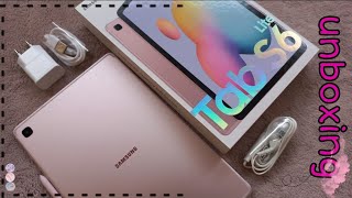 Unboxing Samsung Galaxy Tab S6 Lite - New Purchase For Studies - Studyholic