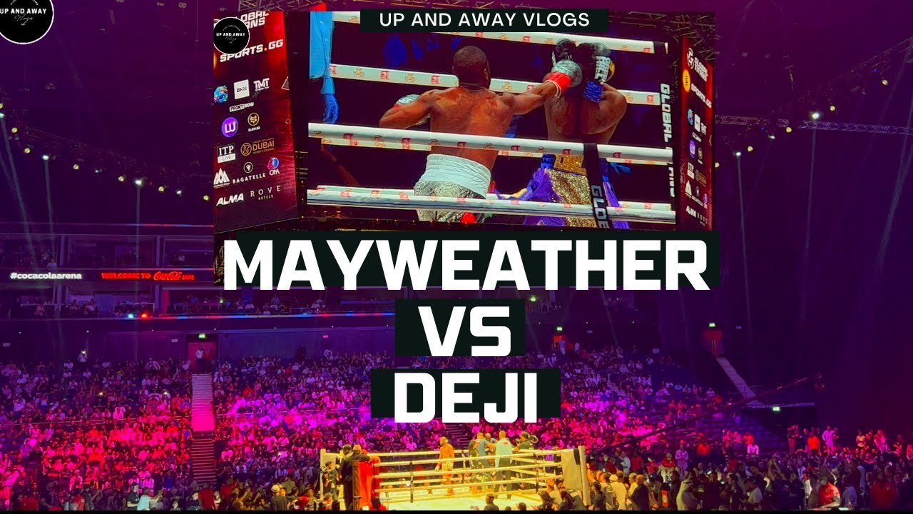 Mayweather Vs Deji at Coca Cola Arena Dubai Global Titans