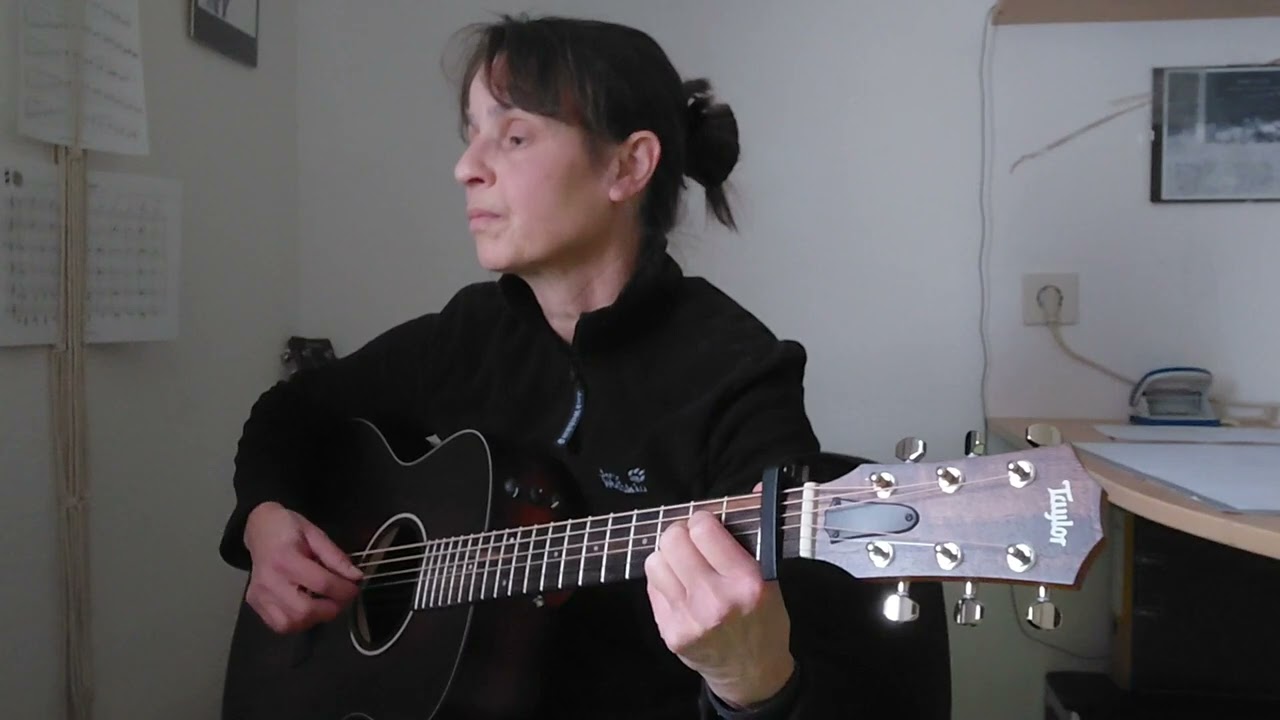 Anfänger übt...😃 In The Ghetto von Elvis Presley