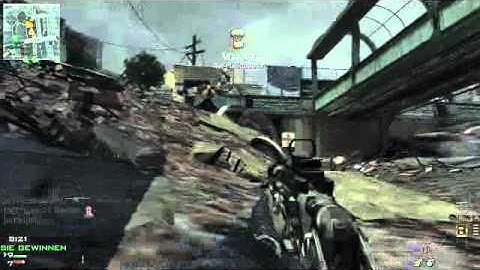 Call of Duty MW3 how to get a helicopter in under a minute (pp90m1)(noobweapon )